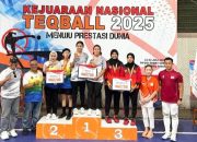 Teqball Sumbar Raih 2 Perunggu di Kejurnas 2025, Syafrizal : Kedepan Harus Lebih Baik!
