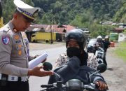 Polres Solok Tilang 108 Pengendara tak Tertib Lalulintas pada Operasi Patuh 2025