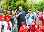 Wali Kota Padang Fadly Amran Lepas Jalan Santai HUT RI ke-80 di Perumahan Pondok Pinang