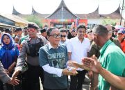Empat Bulan Tak Terima Gaji, Ratusan Karyawan PT Bumi Sarimas Demo, Waken dan Wagub Beri Dukungan 