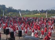 Dibuka Bupati Safni, Pemkab Limapuluh Kota Gelar Senam Sehat Kemerdekaan
