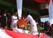 Bupati Safni Pimpin Upacara HUT RI ke-80 Tingkat Kabupaten Limapuluh Kota 