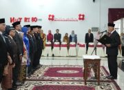 Gubernur Mahyeldi Lantik 14 Pejabat Pimpinan Tinggi Pratama, Ini Daftarnya!