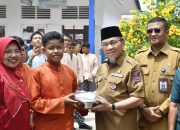 Launching MBG oleh Wawako, Siswa SMP 40 Tidak Bawa Bekal Lagi dari Rumah