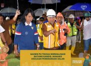 Wamen PU Didampingi Wawako Maigus Nasir Tinjau Normalisasi Batang Kandis