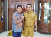 Sahabat Lama Bertemu, Hamdanus dan Khairunnas Bahas Masa Depan Olahraga Sumbar