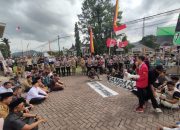 Aksi Damai Aliansi Mahasiswa Pejuang Rakyat di DPRD Pasaman, Sampaikan Tuntutan UU Perampasan Aset 