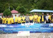Selamatkan Laut Pessel, PT Angkasa Pura Indonesia BIM Laksanakan InJourney Reevolution Coral Heritage