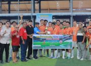 Bank Nagari Raih Juara Satu Trofeo Soccer Jurnalis