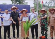 Dorong Ketahanan Pangan, Kanwil Ditjen PAS Riau Ikut Menanam 1.195 Pohon Kelapa