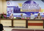 Hadiri Diseminasi Indeks Kualitas Program Siaran TV, Ketua DPRD Muhidi Minta KPID Angkat Potensi Daerah 