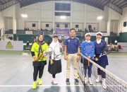 Novi Hendri ; 200-an Peserta Ikuti Tenis Komunitas Piala Kapolda Sumbar