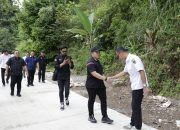 M. Iqra Chissa Putra Tinjau Perkembangan Pembangunan Infrastruktur