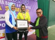 Laga Final Kejuaraan Tenis Komunitas Piala Kapolda Sumbar Hingga Dinihari, Ini Para Juaranya!