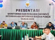 128 Badan Publik Ikuti Tahapan Presentasi Monev Keterbukaan Informasi Publik