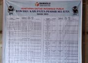 Bawaslu Pessel Publikasikan Daftar Informasi Publik Pada Masyarakat