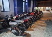 Antisipasi Balap Liar, Satlantas Polres Pessel Tangkap 15 Unit Sepeda Motor Knalpot Brong 