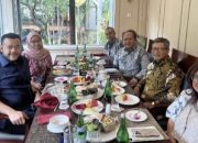 Fadly Amran dan Wakil Dubes RI untuk Jerman Bahas Langkah Kongkrit Kota Kembar Padang-Hildesheim