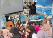Komunitas Mengajar Kemenkeu RI Kunjungi Rumah Baca Teras Talenta