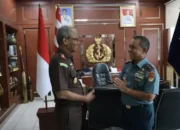 Komandan Kodaeral II Terima Kunjungan Kepala Kejaksaan Tinggi Sumatera Barat