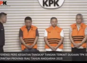 Gubernur Riau Abdul Wahid Resmi Tersangka Korupsi, KPK Bongkar Dugaan “Jatah Fee Proyek”