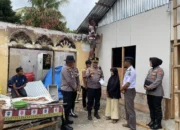 Kunjungi Korban Kebakaran di Piobang, Polres Payakumbuh Salurkan Bantuan