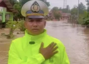 Banjir Putuskan Akses di Tarusan, Polres Pessel Imbau Pengendara Lewat Jalur Mandeh