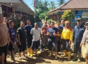 Armada Damkar Diterjunkan Bantu Warga Lakukan Penyiraman Pasca Banjir dan Distribusi Air Bersih