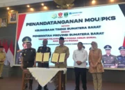 Pemprov dan Kajati Sumbar Tandatangani MoU Pelaksanaan Kerja Sosial Bagi Pelaku Tindak Pidana