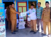 Peduli Atas Musibah Banjir, Lazisnu Kabupaten Pasaman Bagikan Paket Sembako