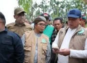 Sekdaprov Sumbar Dampingi Menteri ATR/BPN Tinjau Lokasi Bencana di Salareh Aia Timur Agam