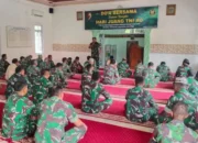 Sambut Hari Juang TNI AD, Kodim 0311/Pessel Gelar Doa Bersama