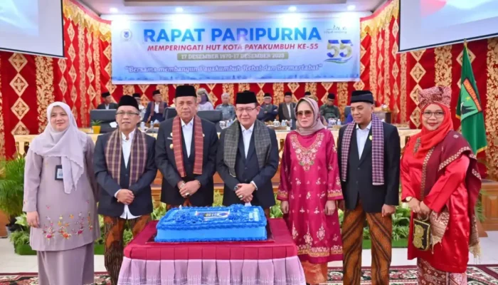 DPRD Gelar Rapat Paripurna HUT Ke-55 Kota Payakumbuh, Ketua DPRD Sampaikan Siap Bersinergi!