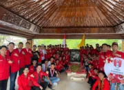 Pasca Dikukuhkan, Pengurus DPP GMNI Melaksanakan Upacara dan Napak Tilas di Makam Bung Karno