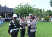 Kapolres Payakumbuh Pimpin Apel Gelar Pasukan Operasi Lilin Singgalang Tahun 2025