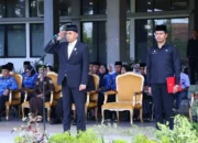 Ketua DPRD Kota Payakumbuh Wirman Putra Pimpin Upacara Peringatan HBN ke-77