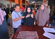 218 Pedagang Ikut Lotting Kios Penampungan Korban Kebakaran Pasar Payakumbuh