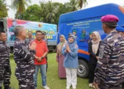 Dankodaeral II Tinjau Shelter Dapur Lapangan dan Salurkan Bantuan Kemanusiaan Bencana Alam di Tiku