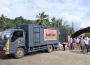 Kapolres Payakumbuh Salurkan Bantuan Kemanusiaan Untuk Korban Bencana Alam di Malalo