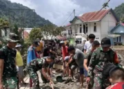 Bupati Hendrajoni Apresiasi Satgas Kodim 0311/Pessel yang Gencar Pulihkan Pascabanjir Pancung Taba