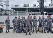 Dankodaeral II Laksamana Muda Sarimpunan Tanjung Tinjau Kesiapan Pleton Gulbencal ke Sibolga