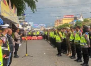 Pastikan Malam Pergantian Tahun Berjalan Aman, Kapolres Payakumbuh Pimpin Apel Siaga