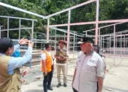 Mahyeldi Tinjau Pembangunan Huntara di Bayang Utara, Dorong Percepatan Pemulihan Warga Terdampak Bencana