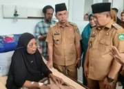 Bupati Welly Suhery Kunjungi RS TIB, Jamin Biaya Pengobatan Saudah Korban Penganiayaan