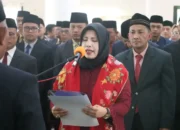 Bupati Limapuluh Kota Lantik 51 Pejabat Struktural dan Fungsional di Mesjid Surau Gadang Kunci Loyang