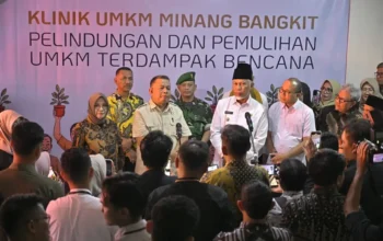 Pemerintah Resmikan Klinik UMKM Minang Bangkit untuk Percepat Pemulihan Ekonomi Pascabencana di Sumbar