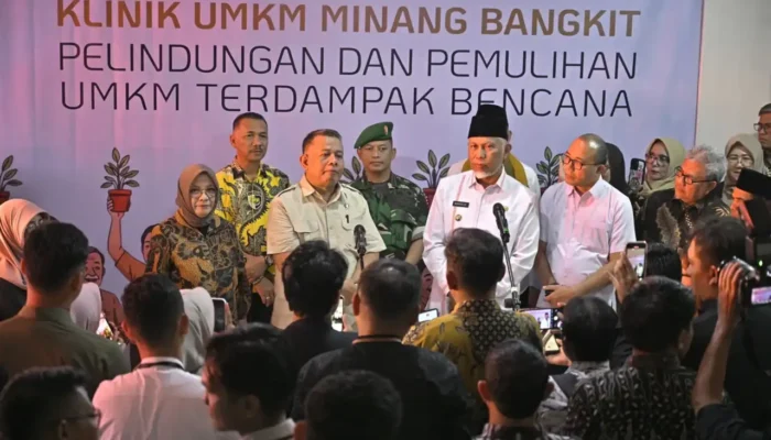 Pemerintah Resmikan Klinik UMKM Minang Bangkit untuk Percepat Pemulihan Ekonomi Pascabencana di Sumbar