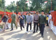 Bupati Resmikan Jembatan Bailey Sungai Lasi di Jorong Kampung Tonggah Mapat Tunggul