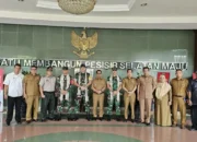 Wabup Pessel Risnaldi Ibrahim Sambut Kedatangan Tim Wasev Brigjen TNI Gustiwardana