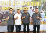 Awasi Pertandingan UBH Open Karate Championship 2026, Staf Khusus FORKI Sumbar Berperan